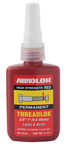 ABROLOK Permanent Threadlock 50ml