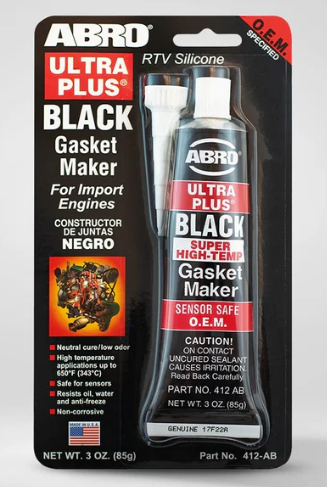 Ultra Plus BLACK - RTV Silicone Gasket Maker
