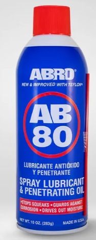 AB-80 Spray Lubricant (USA) 283ml