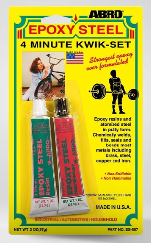 Epoxy Steel (4 Min kwik set)