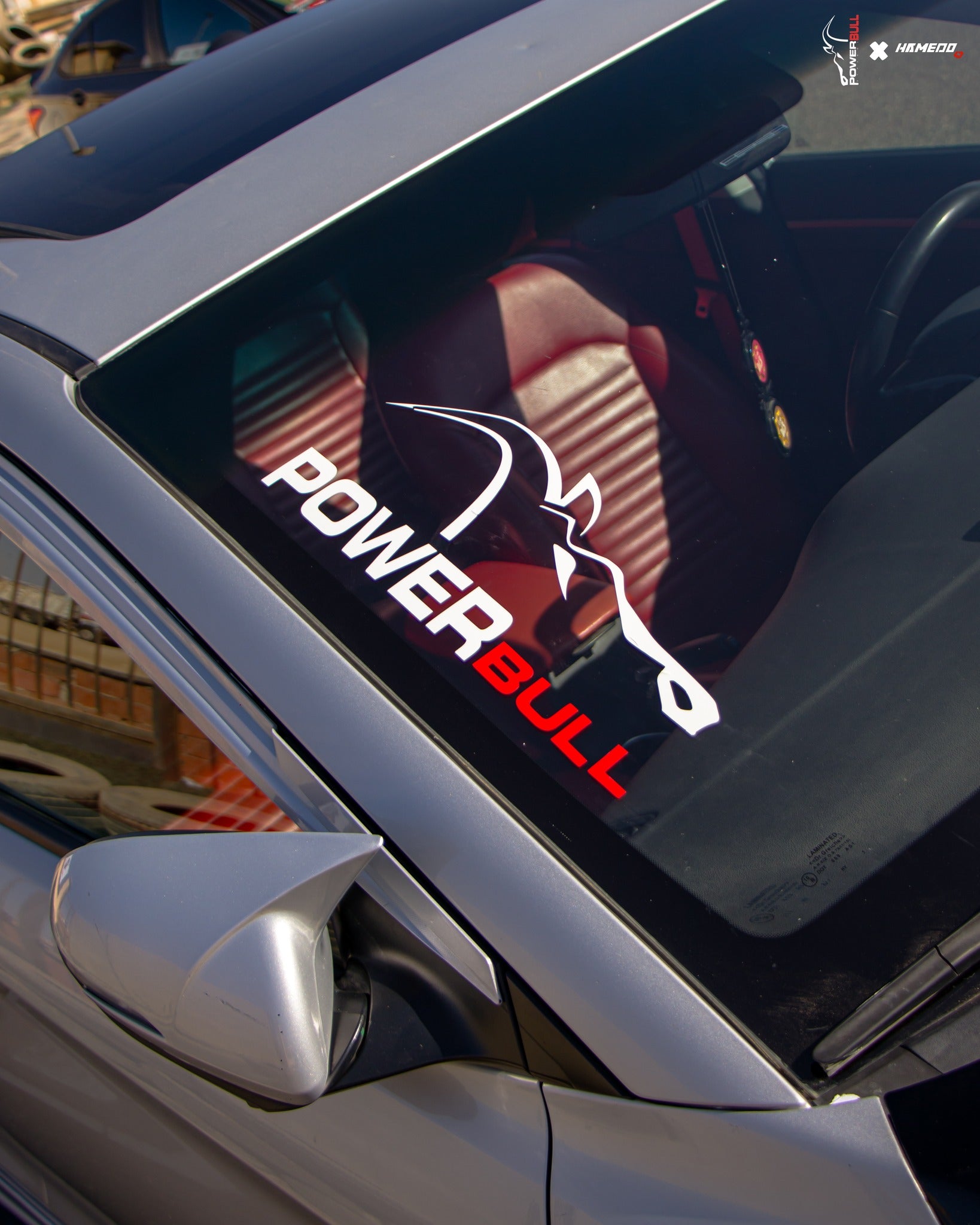 PowerBULL Front Sticker