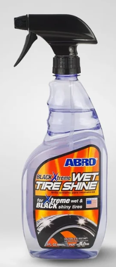 Black Xtream Wet Tire Shine